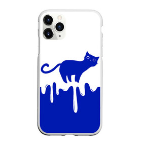 Чехол для iPhone 11 Pro Max матовый с принтом Milk Cat в Кировске, Силикон |  | cat | cats | japan | kitty | milk | кавай | кот | котейка | котенок | котик | кошка | кошки | милград | молоко | ня | япония