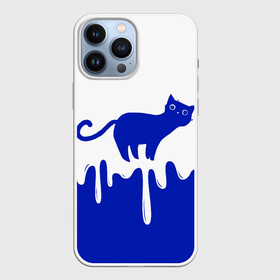 Чехол для iPhone 13 Pro Max с принтом Milk Cat в Кировске,  |  | cat | cats | japan | kitty | milk | кавай | кот | котейка | котенок | котик | кошка | кошки | милград | молоко | ня | япония