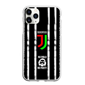 Чехол для iPhone 11 Pro матовый с принтом ювентус в Кировске, Силикон |  | no pirlo no party juventus | фк | фк ювентус | ювентус футболка