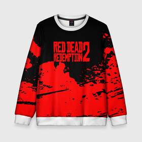 Детский свитшот 3D с принтом RED DEAD REDEMPTION 2 в Кировске, 100% полиэстер | свободная посадка, прямой крой, мягкая тканевая резинка на рукавах и понизу свитшота | rdr 2 | rdr2 | rdr2 pc | red dead 2 | red dead online | red dead redemption | red dead redemption 2 | red dead redemption 2 gameplay | red dead redemption 2 pc | western