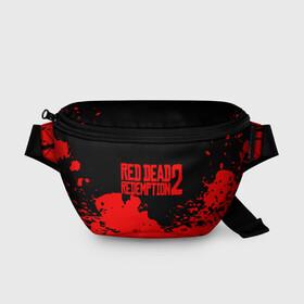 Поясная сумка 3D с принтом RED DEAD REDEMPTION 2 в Кировске, 100% полиэстер | плотная ткань, ремень с регулируемой длиной, внутри несколько карманов для мелочей, основное отделение и карман с обратной стороны сумки застегиваются на молнию | rdr 2 | rdr2 | rdr2 pc | red dead 2 | red dead online | red dead redemption | red dead redemption 2 | red dead redemption 2 gameplay | red dead redemption 2 pc | western
