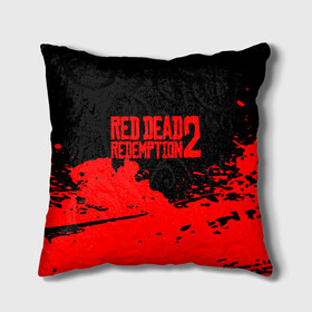 Подушка 3D с принтом RED DEAD REDEMPTION 2 в Кировске, наволочка – 100% полиэстер, наполнитель – холлофайбер (легкий наполнитель, не вызывает аллергию). | состоит из подушки и наволочки. Наволочка на молнии, легко снимается для стирки | rdr 2 | rdr2 | rdr2 pc | red dead 2 | red dead online | red dead redemption | red dead redemption 2 | red dead redemption 2 gameplay | red dead redemption 2 pc | western