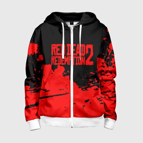 Детская толстовка 3D на молнии с принтом RED DEAD REDEMPTION 2 в Кировске, 100% полиэстер |  манжеты и пояс оформлены широкой мягкой резинкой, двухслойный капюшон со шнурком для регулировки, спереди карманы и застежка-молния
 | rdr 2 | rdr2 | rdr2 pc | red dead 2 | red dead online | red dead redemption | red dead redemption 2 | red dead redemption 2 gameplay | red dead redemption 2 pc | western
