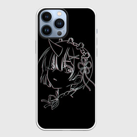 Чехол для iPhone 13 Pro Max с принтом Re:Zero в Кировске,  |  | anime | glitch | japan | ram | re | rem | rezero | senpai | subaru | waifu | zero | анимация | аниме | вайфу | глитч | глич | мультсериал | мультфильм | семпай | сенпай | сериал | япония