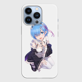 Чехол для iPhone 13 Pro с принтом Re:Zero в Кировске,  |  | anime | glitch | japan | ram | re | rem | rezero | senpai | subaru | waifu | zero | анимация | аниме | вайфу | глитч | глич | мультсериал | мультфильм | семпай | сенпай | сериал | япония