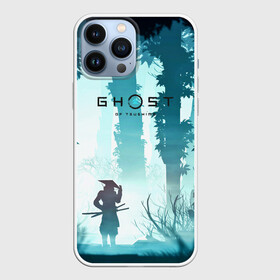 Чехол для iPhone 13 Pro Max с принтом Ghost of Tsushima в Кировске,  |  | Тематика изображения на принте: ghost of tsushima | игра | лес | природа | рисунок | самурай