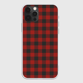 Чехол для iPhone 12 Pro Max с принтом Бордовая клетка в Кировске, Силикон |  | cage | cage pattern | checkered ornament | ornament | pattern | print cage | tartan | бордовая клетка | клетка | клетка узор | клетчатый орнамент | орнамент | принт клетка | тартан | узор | шотландка | шотландская клетка