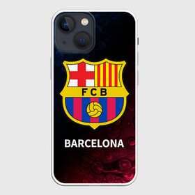 Чехол для iPhone 13 mini с принтом BARCELONA   БАРСЕЛОНА в Кировске,  |  | barca | barcelona | barsa | barselona | fcb | logo | messi | барса | барселона | знак | клуб | лого | логотип | логотипы | месси | символ | символы | футбол | футбольная | футбольный