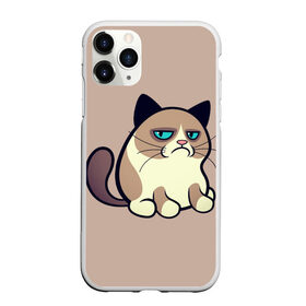 Чехол для iPhone 11 Pro матовый с принтом Великий Grumpy Cat в Кировске, Силикон |  | grumpy cat | арт | кот | кот grumpy cat | котёнок | кошка | недовольный кот | рисунок