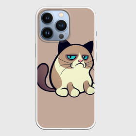 Чехол для iPhone 13 Pro с принтом Великий Grumpy Cat в Кировске,  |  | grumpy cat | арт | кот | кот grumpy cat | котёнок | кошка | недовольный кот | рисунок