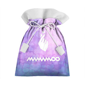 Подарочный 3D мешок с принтом Mamamoo в Кировске, 100% полиэстер | Размер: 29*39 см | cute | heat | k pop | korean | mamamoo | жест | кпоп | мамаму | милый | сердце
