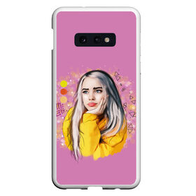 Чехол для Samsung S10E с принтом Билли Айлиш / Billie Eilish в Кировске, Силикон | Область печати: задняя сторона чехла, без боковых панелей | Тематика изображения на принте: billie | billie eilish | eilish | айлиш | билли | билли айлиш