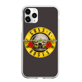 Чехол для iPhone 11 Pro Max матовый с принтом Guns n Roses в Кировске, Силикон |  | music | rock | группа | звезда | рок