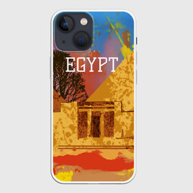 Чехол для iPhone 13 mini с принтом Египет(Пирамида Хеопса) в Кировске,  |  | egypt | египет | пирамида хеопса | пирамиды | туристические