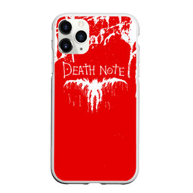 Чехол для iPhone 11 Pro Max матовый с принтом Death Note в Кировске, Силикон |  | Тематика изображения на принте: 