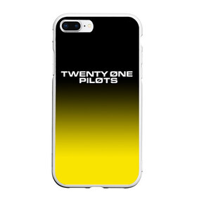 Чехол для iPhone 7Plus/8 Plus матовый с принтом TWENTY ONE PILOTS 21 PILOTS в Кировске, Силикон | Область печати: задняя сторона чехла, без боковых панелей | logo | music | one | pilots | rock | symbol | top | twenty | twentyonepilots | ван | группа | лого | логотип | логотипы | музыка | пилотс | рок | символ | символы | твенти | топ