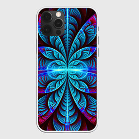 Чехол для iPhone 12 Pro Max с принтом Morfius в Кировске, Силикон |  | abstraction | fractal | glow | pattern | symmetry | абстракция | свечение | симметрия | узор | фрактал