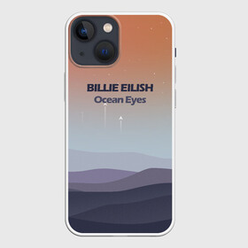 Чехол для iPhone 13 mini с принтом Billie Eilish в Кировске,  |  | billie eilish | горы | минимализм | надпись | рисунок