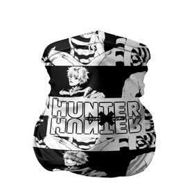 Бандана-труба 3D с принтом Hunter x Hunter в Кировске, 100% полиэстер, ткань с особыми свойствами — Activecool | плотность 150‒180 г/м2; хорошо тянется, но сохраняет форму | killua | мультфильм | охотник х охотник