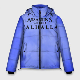 Мужская зимняя куртка 3D с принтом Assassins Creed Valhalla в Кировске, верх — 100% полиэстер; подкладка — 100% полиэстер; утеплитель — 100% полиэстер | длина ниже бедра, свободный силуэт Оверсайз. Есть воротник-стойка, отстегивающийся капюшон и ветрозащитная планка. 

Боковые карманы с листочкой на кнопках и внутренний карман на молнии. | eivor | valhalla | vikings | вальгалла | вальхалла | викинги | эйвор