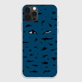 Чехол для iPhone 12 Pro Max с принтом Fish в Кировске, Силикон |  | Тематика изображения на принте: dolphin | fish | killer whale | see life | shark | акула | дельфин | касатка | морские обитатели | рыба