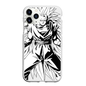 Чехол для iPhone 11 Pro Max матовый с принтом Dragon Ball Z в Кировске, Силикон |  | dragon ball z | goku super saiyan | аниме | драгон бол | манга | сон гоку