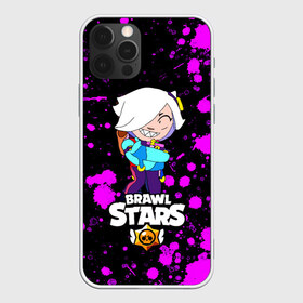 Чехол для iPhone 12 Pro Max с принтом Brawl Stars Колетта в Кировске, Силикон |  | Тематика изображения на принте: bibi | crow | koletta | leon | nita | sandy | wings | бравл старс | брызги | герои | девочкам | демон | детям | единорог | звезда | звездные | колетт | краска | крылья | леон | логотипы игр | неоновые | персонажи | сенди