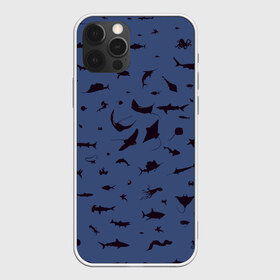 Чехол для iPhone 12 Pro Max с принтом Manta в Кировске, Силикон |  | dolphin | fish | killer whale | manta | see life | shark | акула | дельфин | касатка | морские обитатели | рыба