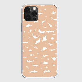 Чехол для iPhone 12 Pro Max с принтом Manta 2 в Кировске, Силикон |  | dolphin | fish | killer whale | manta | see life | shark | акула | дельфин | касатка | морские жители | рыба
