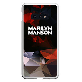 Чехол для Samsung S10E с принтом MARILYN MANSON в Кировске, Силикон | Область печати: задняя сторона чехла, без боковых панелей | geometry | him | korn | nightwish | rock | zombie | великий | геометрические | гитара | готика | готические | логотипы рок групп | металл | металлика | металлист | музыка | музыкальные | мэрилин мэнсон | рок группа