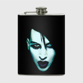 Фляга с принтом Marilyn Manson в Кировске, металлический корпус | емкость 0,22 л, размер 125 х 94 мм. Виниловая наклейка запечатывается полностью | goth | gothic | manson | marilyn | metal | mm | music | rock | гот | готы | метал | мэнсон | мэрилин | рок