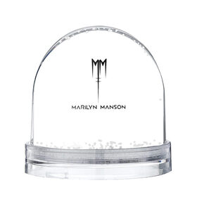 Снежный шар с принтом Marilyn Manson в Кировске, Пластик | Изображение внутри шара печатается на глянцевой фотобумаге с двух сторон | manson | marilyn | marilyn manson | мэнсон | мэрилин | мэрилин мэнсон
