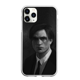 Чехол для iPhone 11 Pro матовый с принтом Роберт Паттинсон в Кировске, Силикон |  | batman | robert pattinson | the batman | twilight | бетмен | бэтмен | роберт паттинсон | сумерки