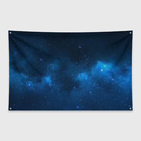 Флаг-баннер с принтом млечный путь в Кировске, 100% полиэстер | размер 67 х 109 см, плотность ткани — 95 г/м2; по краям флага есть четыре люверса для крепления | вселенная | звезды | космос | млечный путь | ночь