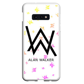 Чехол для Samsung S10E с принтом ALAN WALKER АЛАН УОКЕР в Кировске, Силикон | Область печати: задняя сторона чехла, без боковых панелей | alan | faded | house | logo | music | walker | алан | вокер | волкер | диджей | лого | логотип | логотипы | музыка | музыкант | символ | символы | танцеальная | уокер | хаус | электронная