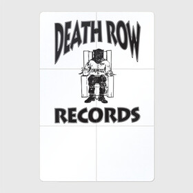 Магнитный плакат 2Х3 с принтом Death Row Records в Кировске, Полимерный материал с магнитным слоем | 6 деталей размером 9*9 см | death row | dr dre | hip hop | rap | snoop dogg