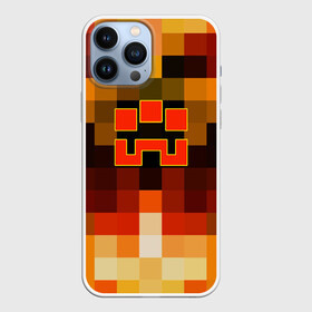 Чехол для iPhone 13 Pro Max с принтом Minecraft Dungeons в Кировске,  |  | blox | creeper | dungeons | geometry | logo games | orange | pixel | red | steve | алекс | геометрия | детям | крипер | куб | логотипы игр | майнкрафт | мальчикам | мобы | огненный | огонь | пигги | пиксель | пиксельный | подземелья