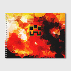 Альбом для рисования с принтом Minecraft Dungeons в Кировске, 100% бумага
 | матовая бумага, плотность 200 мг. | blox | creeper | dungeons | geometry | logo games | orange | pixel | red | steve | алекс | геометрия | детям | крипер | куб | логотипы игр | майнкрафт | мальчикам | мобы | огненный | огонь | пигги | пиксель | пиксельный | подземелья
