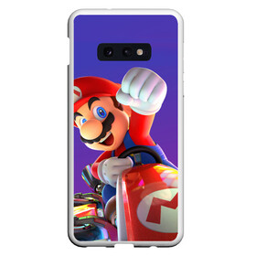 Чехол для Samsung S10E с принтом Mario 3D в Кировске, Силикон | Область печати: задняя сторона чехла, без боковых панелей | Тематика изображения на принте: 8 бит | dandy | mario | водопроводчик | денди | игры на денди | марио