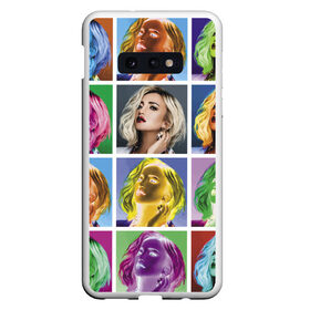 Чехол для Samsung S10E с принтом Buzova pop-art в Кировске, Силикон | Область печати: задняя сторона чехла, без боковых панелей | buzova | celebrity | color | eyes | face | hairstyle | lips | olga | pop art | star | vanguard | авангард | глаза | губы | звезда | знаменитость | лицо | ольга бузова | поп арт | цвет