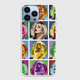 Чехол для iPhone 13 Pro Max с принтом Buzova pop art в Кировске,  |  | Тематика изображения на принте: buzova | celebrity | color | eyes | face | hairstyle | lips | olga | pop art | star | vanguard | авангард | глаза | губы | звезда | знаменитость | лицо | ольга бузова | поп арт | цвет