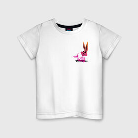 Детская футболка хлопок с принтом Багз Хэллоуин в Кировске, 100% хлопок | круглый вырез горловины, полуприлегающий силуэт, длина до линии бедер | bugs bunny | looney tunes | vdzabma | багз банни | луни тюнз