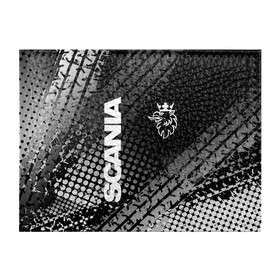 Обложка для студенческого билета с принтом Scania в Кировске, натуральная кожа | Размер: 11*8 см; Печать на всей внешней стороне | king of road | king of the road | saab | saab logo | scania | scania king | scania logo | грузовик | дальнобойщик | сааб | сканиа | скания | скания значок | скания лого | скания логотип | скания символ | шофер