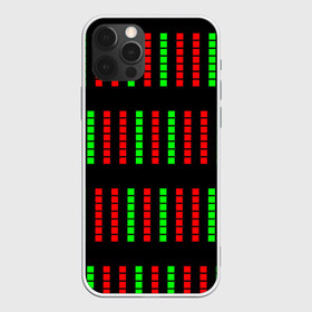 Чехол для iPhone 12 Pro Max с принтом квадраты и полоски в Кировске, Силикон |  | геометрия | зеленые | квадраты | орнамент | па терн | пиксели | узор