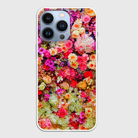 Чехол для iPhone 13 Pro с принтом Цветы в Кировске,  |  | весна | красивые цветы | красота | милые цветы | орхидея | пион | роза | розы | ромашка | сад | сирень | фиалка | цветок | цветочки | цветы