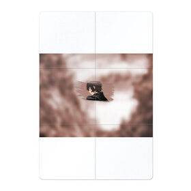 Магнитный плакат 2Х3 с принтом Дазай Осаму в Кировске, Полимерный материал с магнитным слоем | 6 деталей размером 9*9 см | Тематика изображения на принте: bungou stray dogs | dazai | osamu | бродячие псы | великий | дазай | осаму