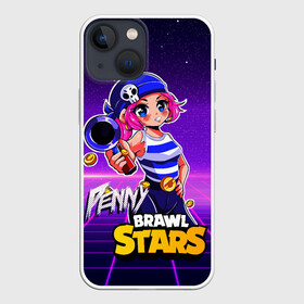 Чехол для iPhone 13 mini с принтом Penny Brawl Stars в Кировске,  |  | anime | brawl | brawl stars | brawlstars | brawl_stars | panny | peny | аниме | бравл | бравлстарс | девочка | девочка в шкуре медведя | девушка | манга | пени | пини