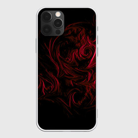 Чехол для iPhone 12 Pro Max с принтом Fire в Кировске, Силикон |  | Тематика изображения на принте: abstraction | background | patterns | red | shadow | абстракция | красный | тень | узоры | фон