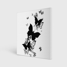 Холст квадратный с принтом Черные бабочки на белом в Кировске, 100% ПВХ |  | angel | black and white | butterfly | fairy | fashion girl | wings | ангел | бабочка | девушке | животные | крылья | летающие | магия | махаон | мотылек | мотыльки | насекомые | нежные | подарок | природа | сказочные | татуировки