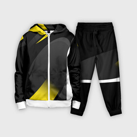 Детский костюм 3D с принтом SPORT WEAR YELLOW в Кировске,  |  | abstraction | geometry | neon | sport | sport wear | texture | абстракция | брызги | геометрия | краски | красный | линии | неон | неоновый | полосы | соты | спорт | спортивная одежда | спортивная форма | текстура | фигуры